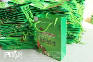 Thiết kế túi giấy - In túi giấy thực phẩm bảo vệ sức khỏe Dua dewi Dua Dewi