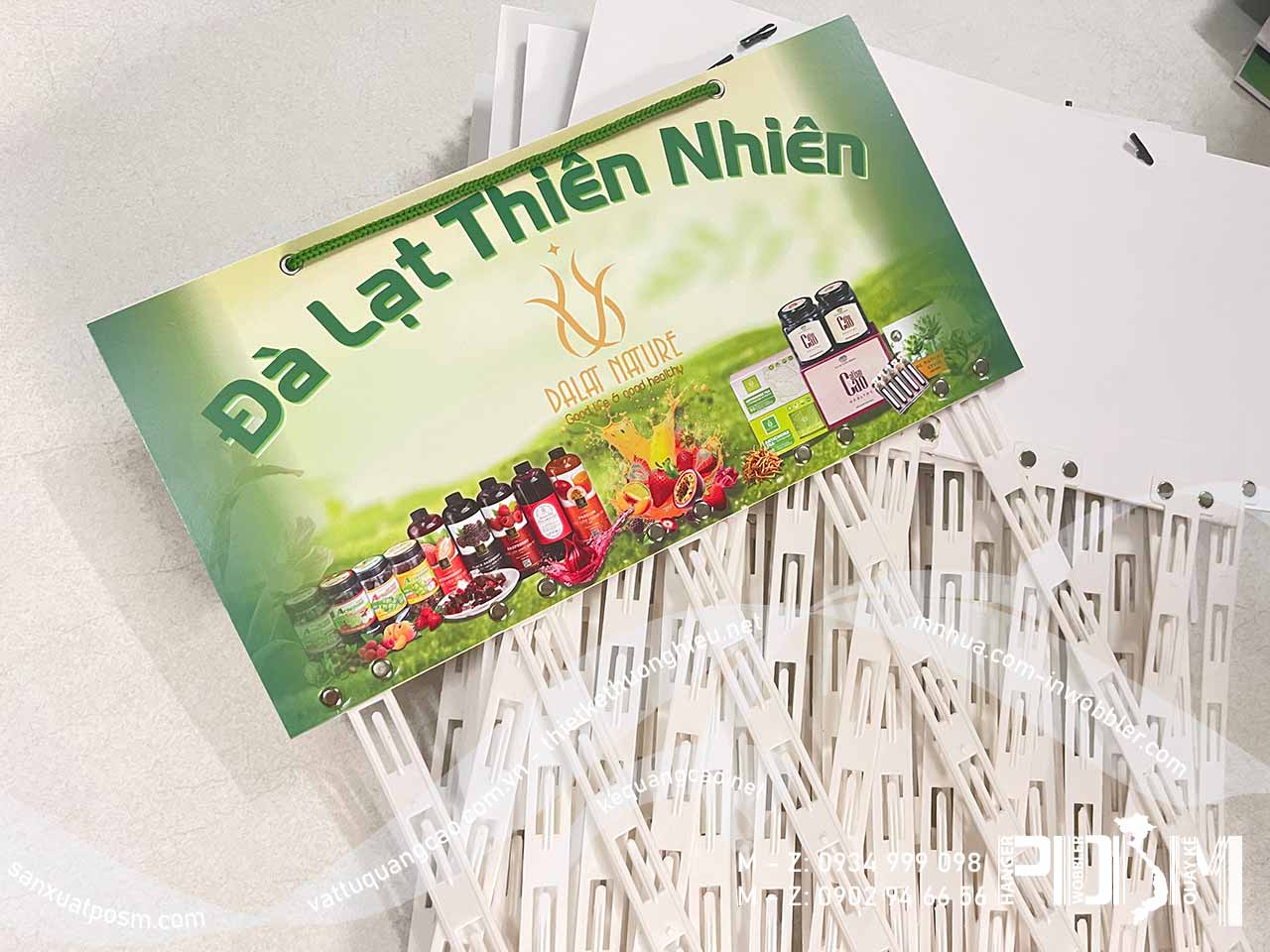 Hanger dây nhựa treo sản phẩm Đà Lạt Nature
