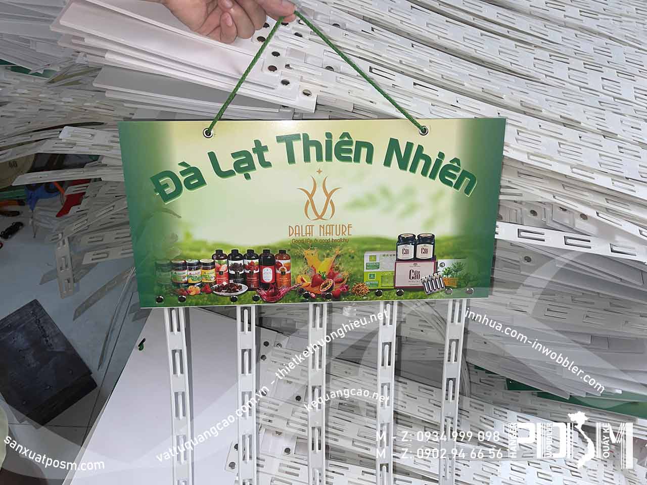 Hanger dây nhựa treo sản phẩm Đà Lạt Nature - Ảnh 4