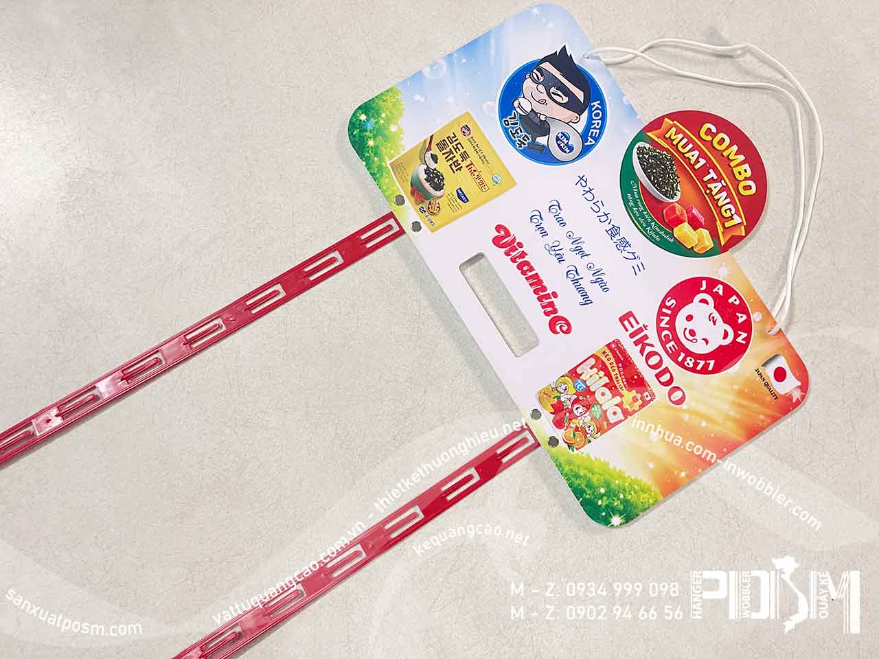 hanger nhựa Hanger dây nhựa móc treo sản phẩm và vắt nhiều gói sản phẩm - Ảnh 2